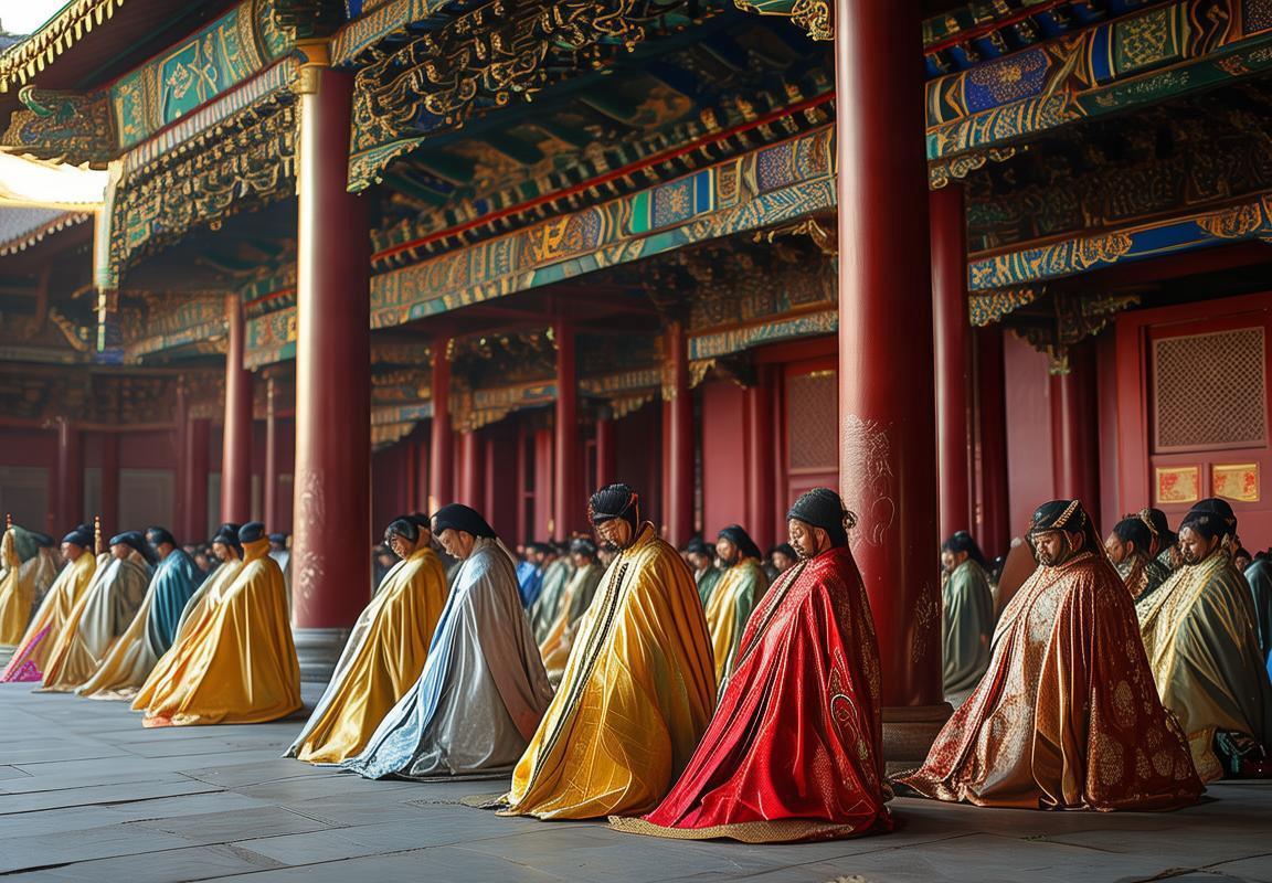 宫廷文化系统探秘：皇权形象塑造、礼制与教化及神权与王权的政教合一传统